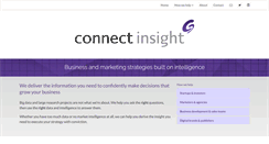 Desktop Screenshot of connectinsight.com